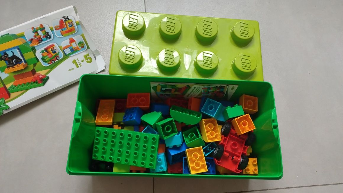 Kompletne Lego Duplo 10572 uniwersalny zestaw pudło kreatywne