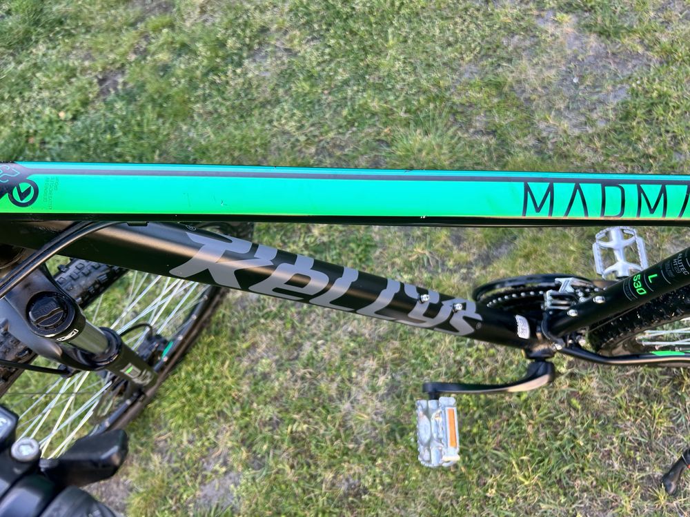 Rower górski KELLYS Madman 50 Black Green 29"