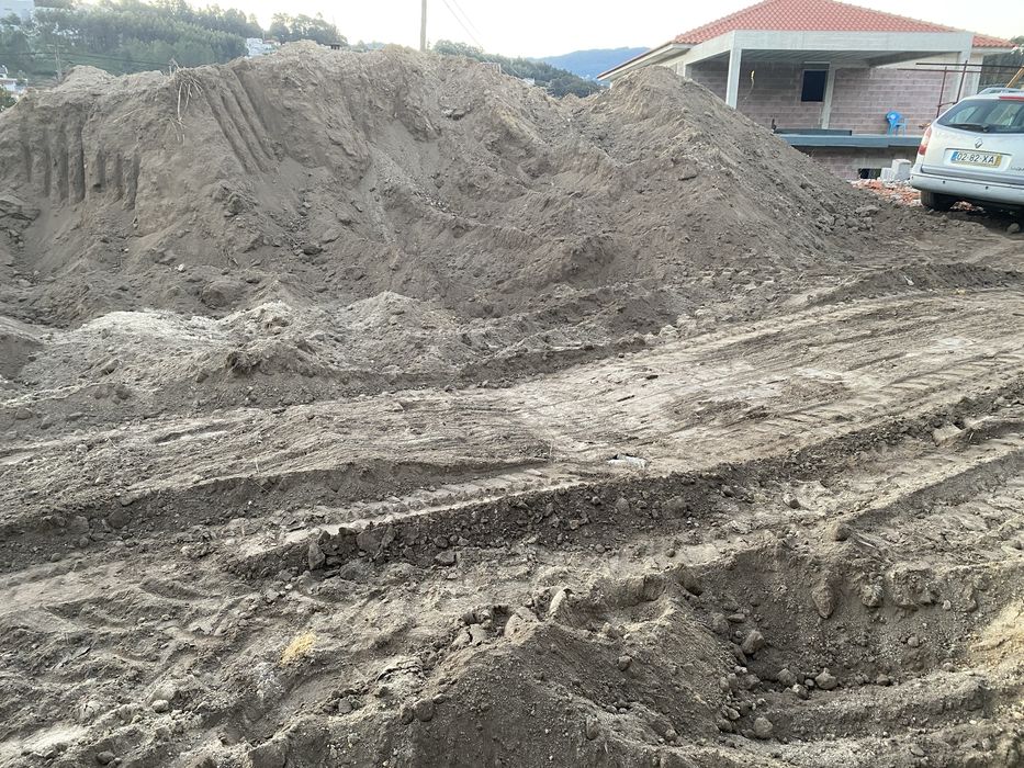 Terra preta, a carregar no local