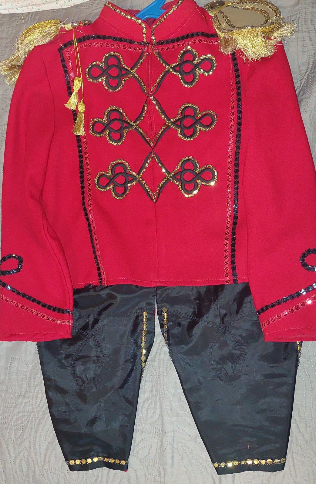 Детский карнавальный костюм щелкунчика, гусара