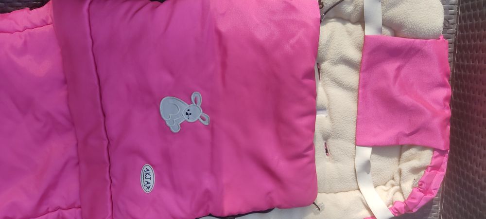 Śpiwór śpiworek do wózka, fotelika zimowy