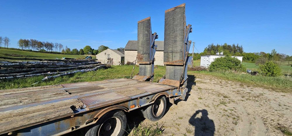 Przyczepa niskopodwoziowa marki MUELLER MITTELTAL, Typ: T40, rok 2004