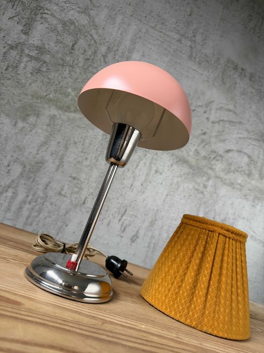 Lampka Grzybek PRL Polam Wilkasy + Dodatkowy Abażur GRATIS / Vintage