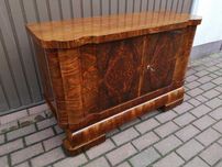 Komoda ART-DECO Orzech Niska Stara Antyk Politura Po Renowacji Okazja.