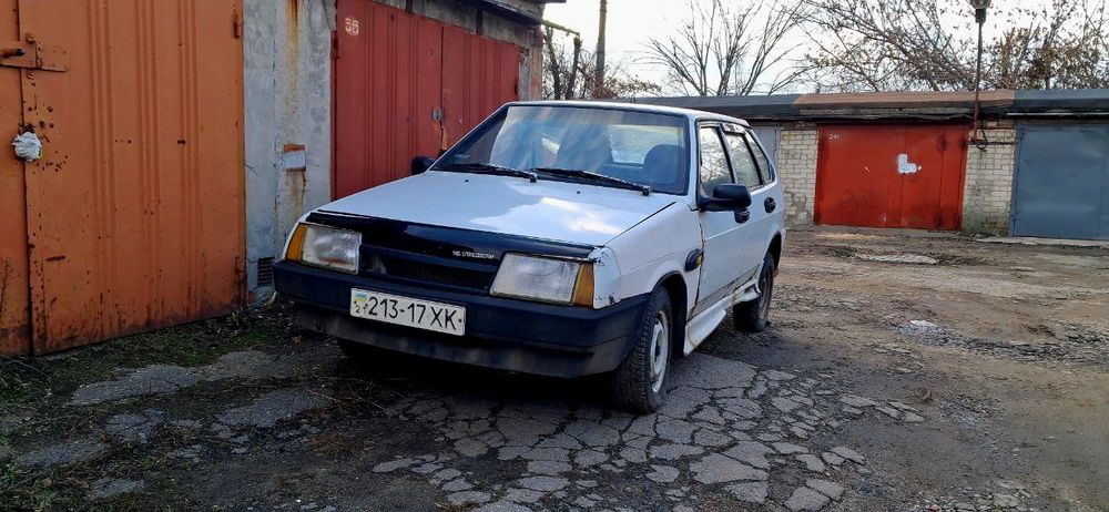 ВАЗ 2109 Газ/Бензин на ходу.