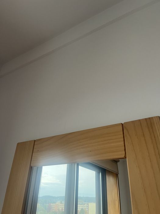 Espelho madeira maciça lufe