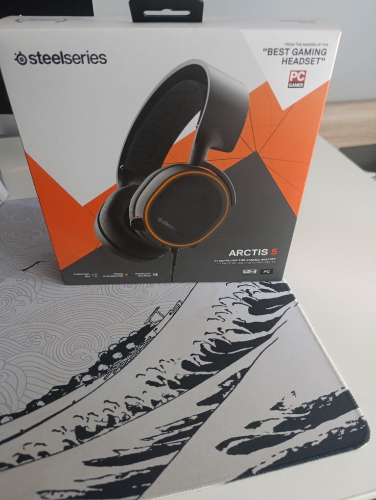 Słuchawki steelseries arctis 5
