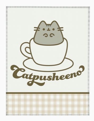 Dziecięcy kocyk Pusheen 130x160 cm różowy Catpusheeno