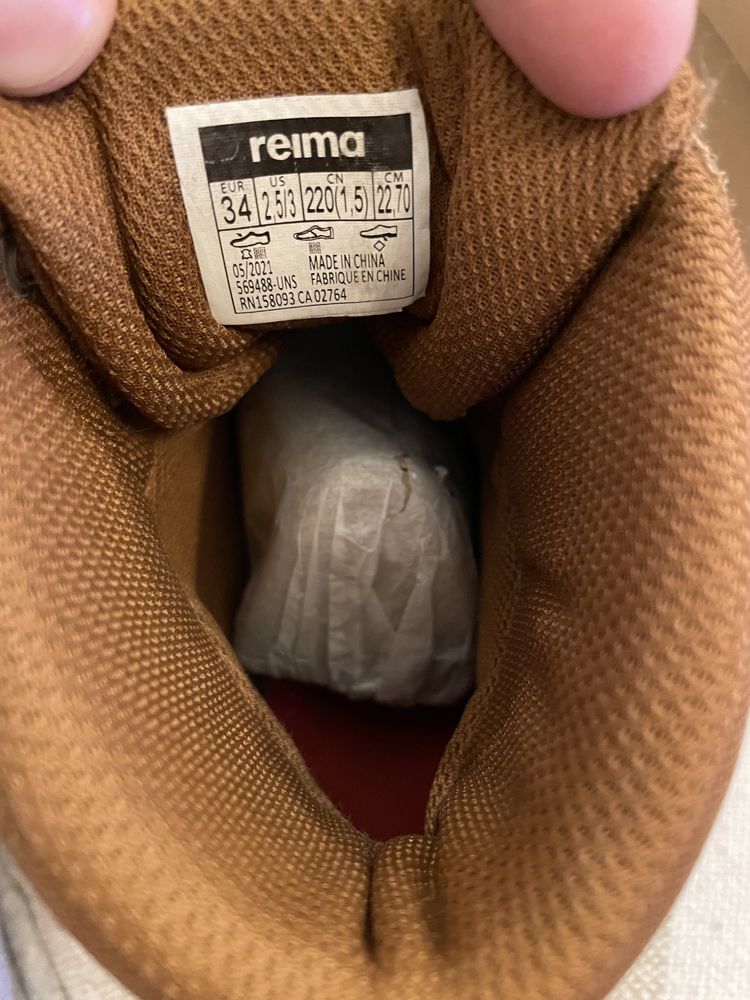 Buty zimowe chłopięce REIMA 34