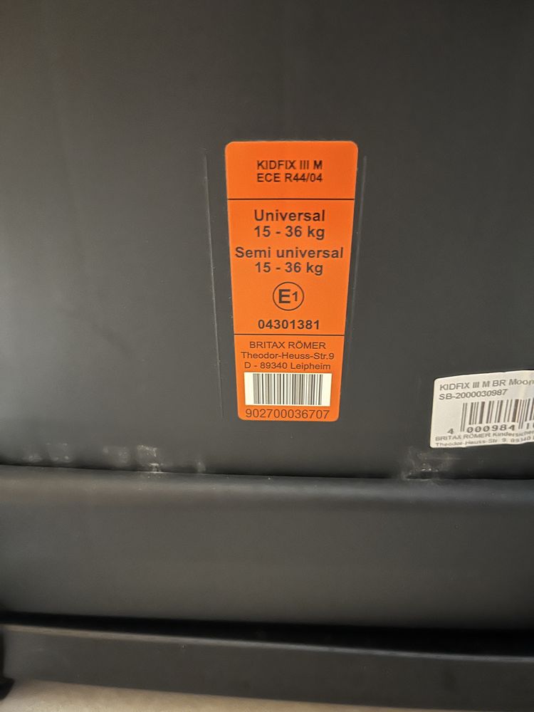 Britax römer kidfix III m