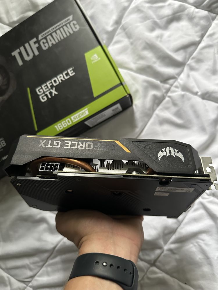 Відеокарта GTX 1660 Super 6GB GDDR6 Asus Tuf Gaming OC