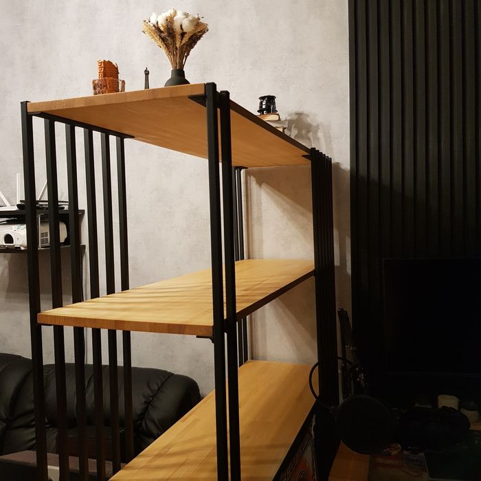 Стелаж етажерка в стилі Лофт