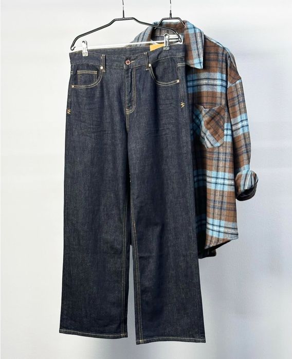 Джинси miss bonbon ,рубашка в клітинку my stat