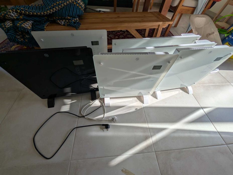 Klarstein Aquecedores convectores Norderney 1000W x4 Bornholm 2000W x2