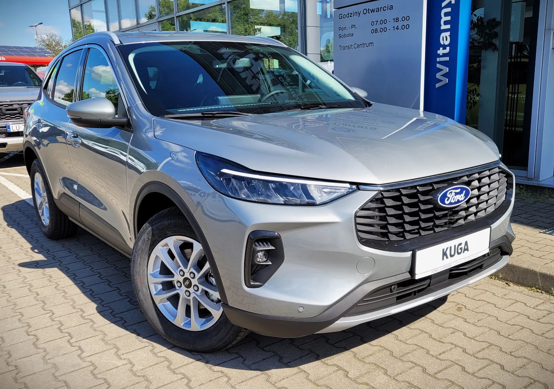 Ford Kuga KUGA Titanium, automat, napęd AWD, hybryda 183KM. Dostępny od ręki!