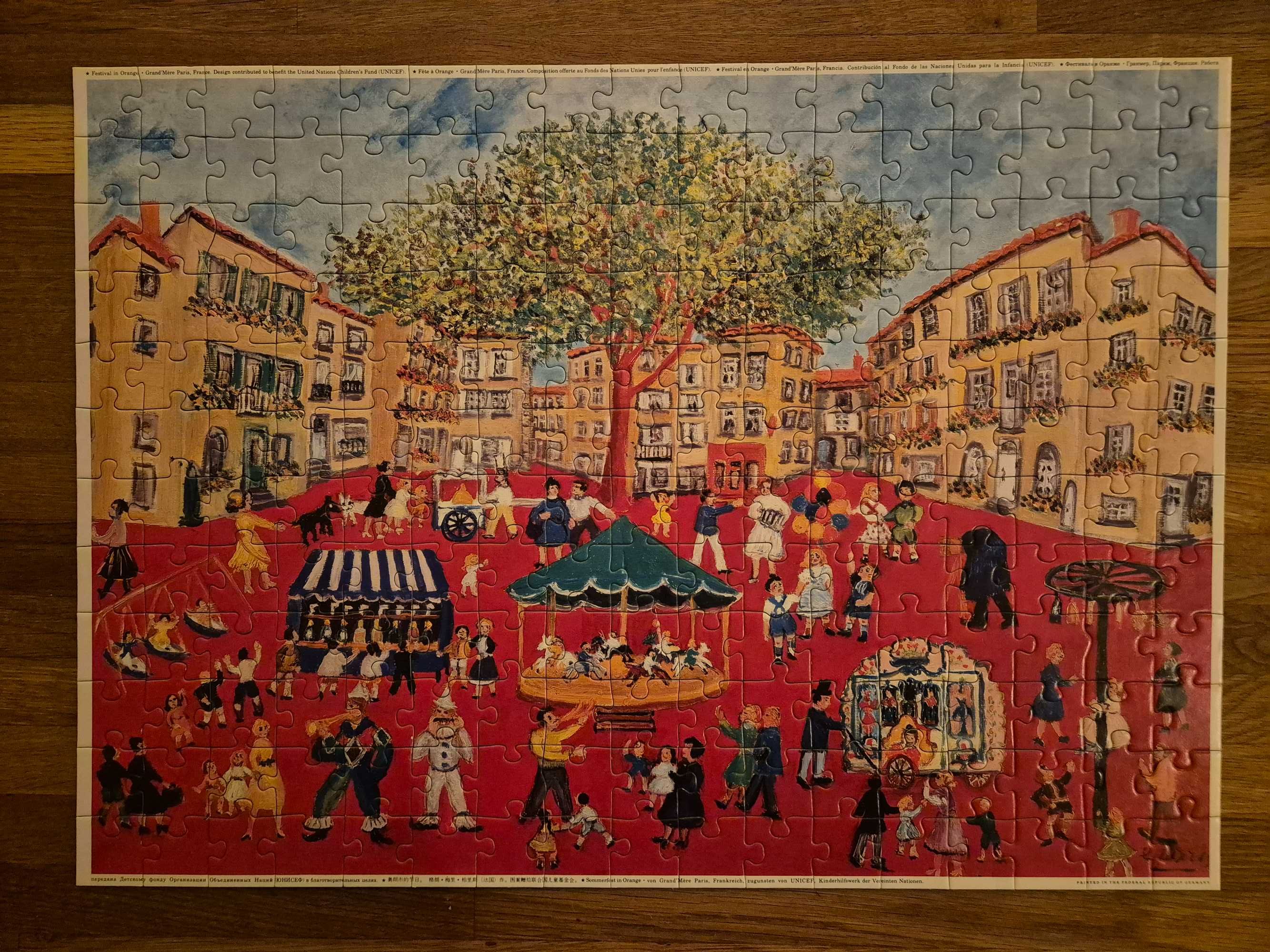 Puzzle Unicef 700F, super stan, 94
