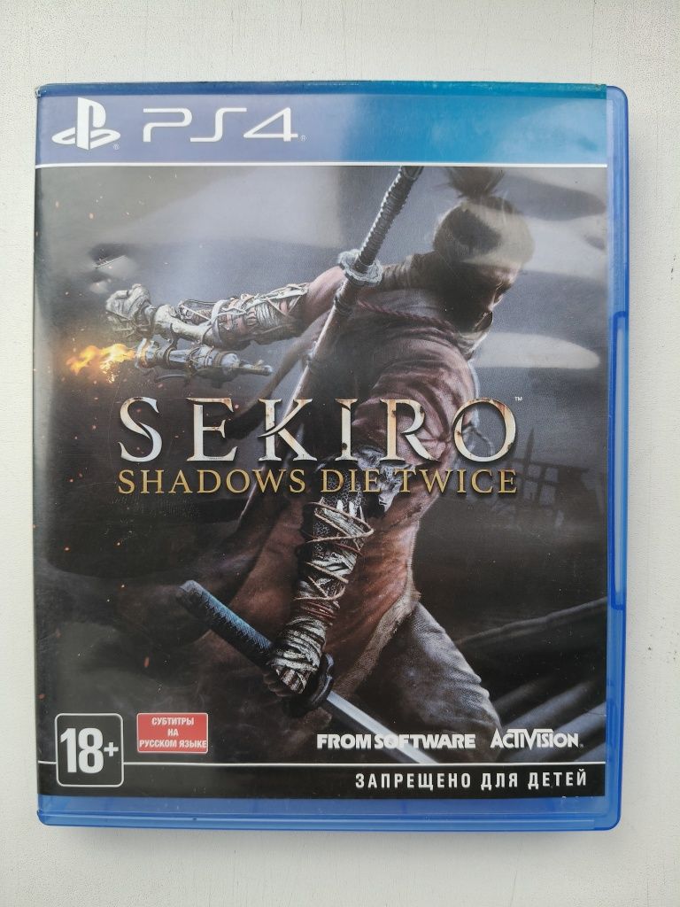 Гра Sekiro shadow die twice PS 4