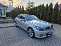 Mercedes-Benz Klasa C 1.8 Kompresor 184km 2013r Bixenon Navi Panorama