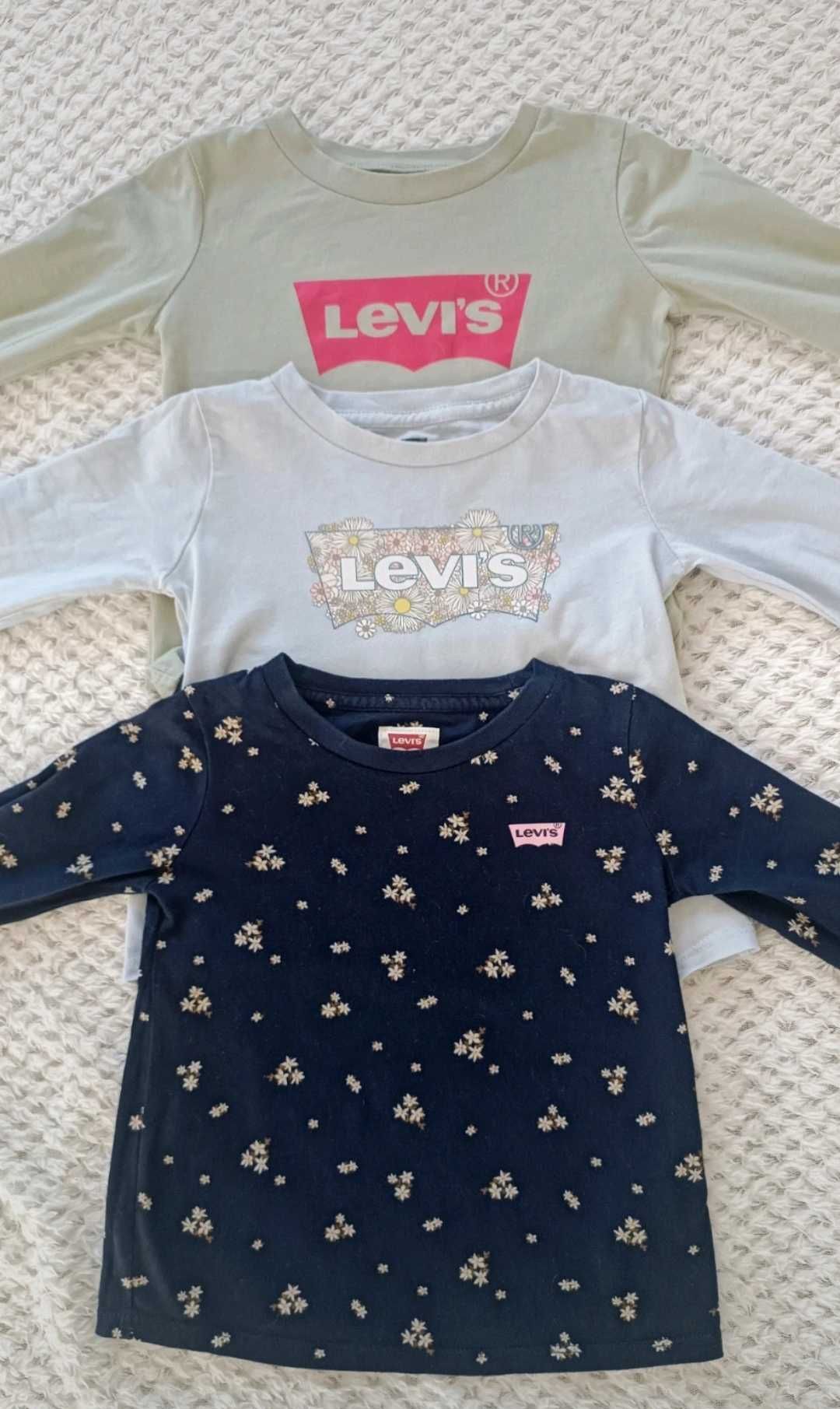 Levi's 98 levis long sleeve koszulka bluzka z długim rękawem t-shirt