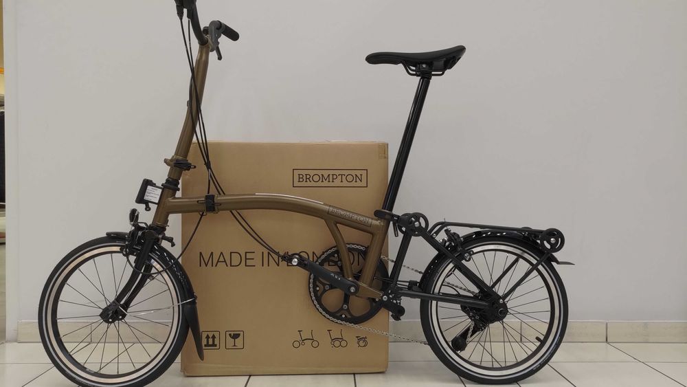 Brompton P-Line H4R Bronze Sky Metallic, oficjalny dealer, FV 23%