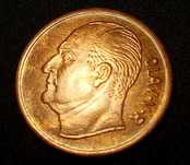 Moneta - 5 ore - 1969r. - Olaf V (Norwegia)