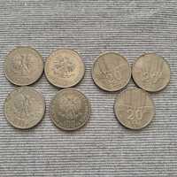 Zestaw monet z lat 1973-89