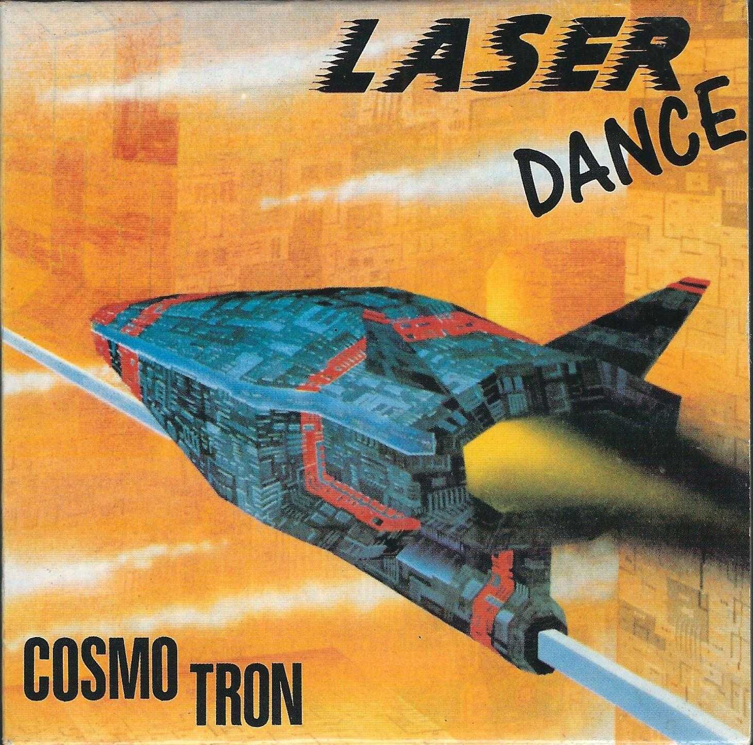 Maxi CD Laserdance - Cosmo Tron (1989) (ZYX Records)