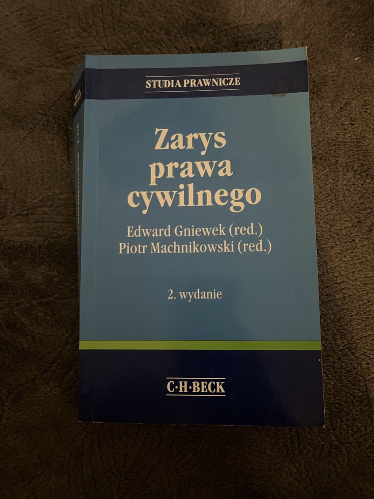„Zarys Prawa Cywilnego” Gniewek, Machnikowski