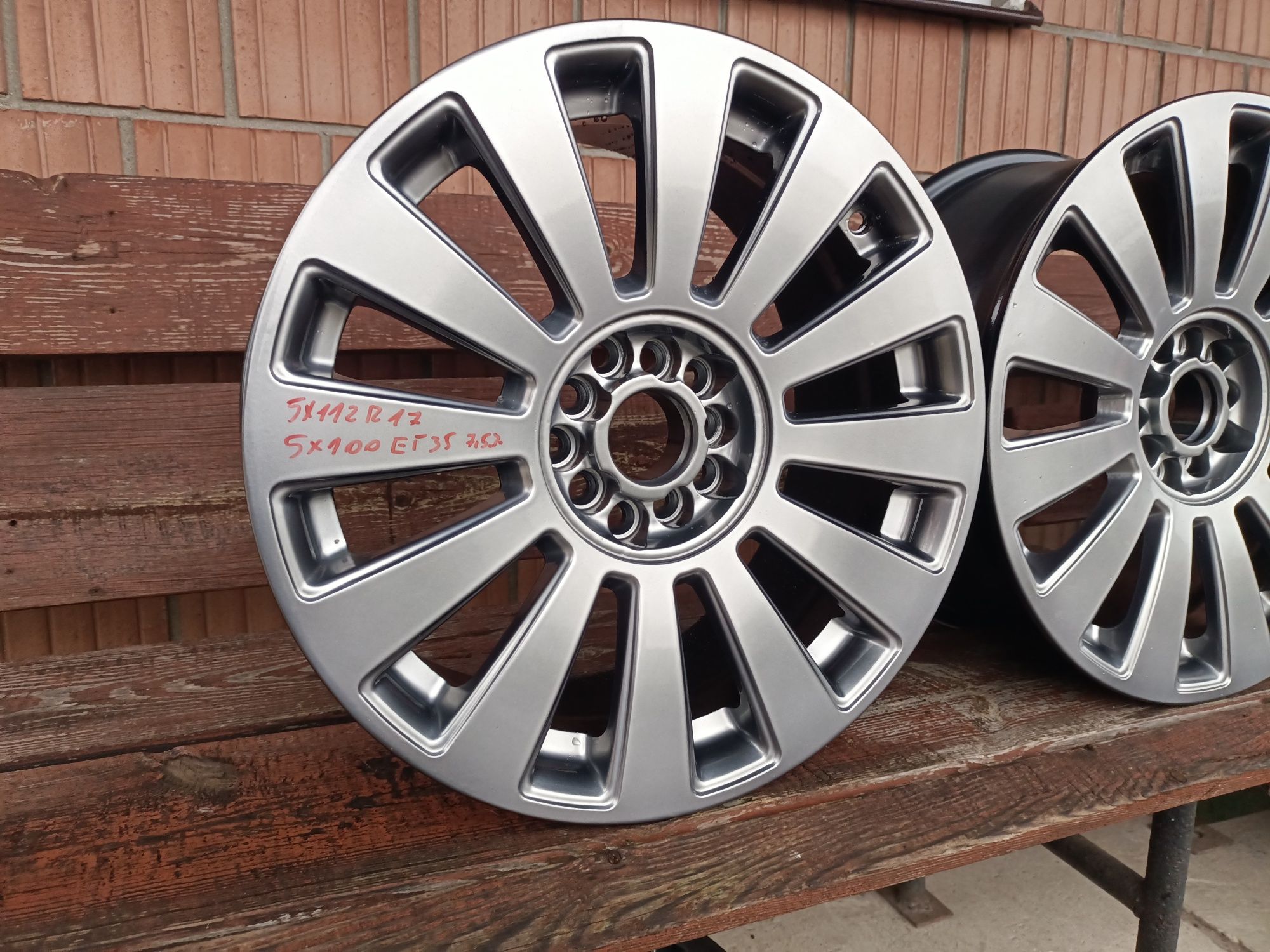 Felgi 5x112 i 5x100R17 Audi