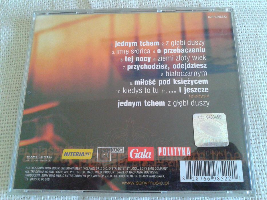 Andrzej Piaseczny - Jednym Tchem  CD