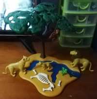Conjunto Playmobil-Leões