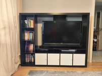 Regał tv używany Ikea Kallax 185x150x39 ODBIÓR OSOBISTY WARSZAWA