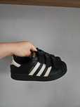 Buty adidas superstar 30 30.5 czarne dziecięce
