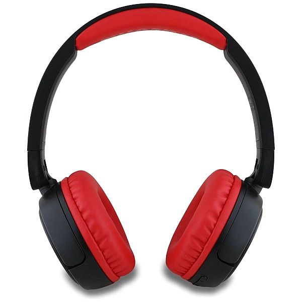 Słuchawki nauszne Hello Kitty Face Logo Bluetooth - czerwone