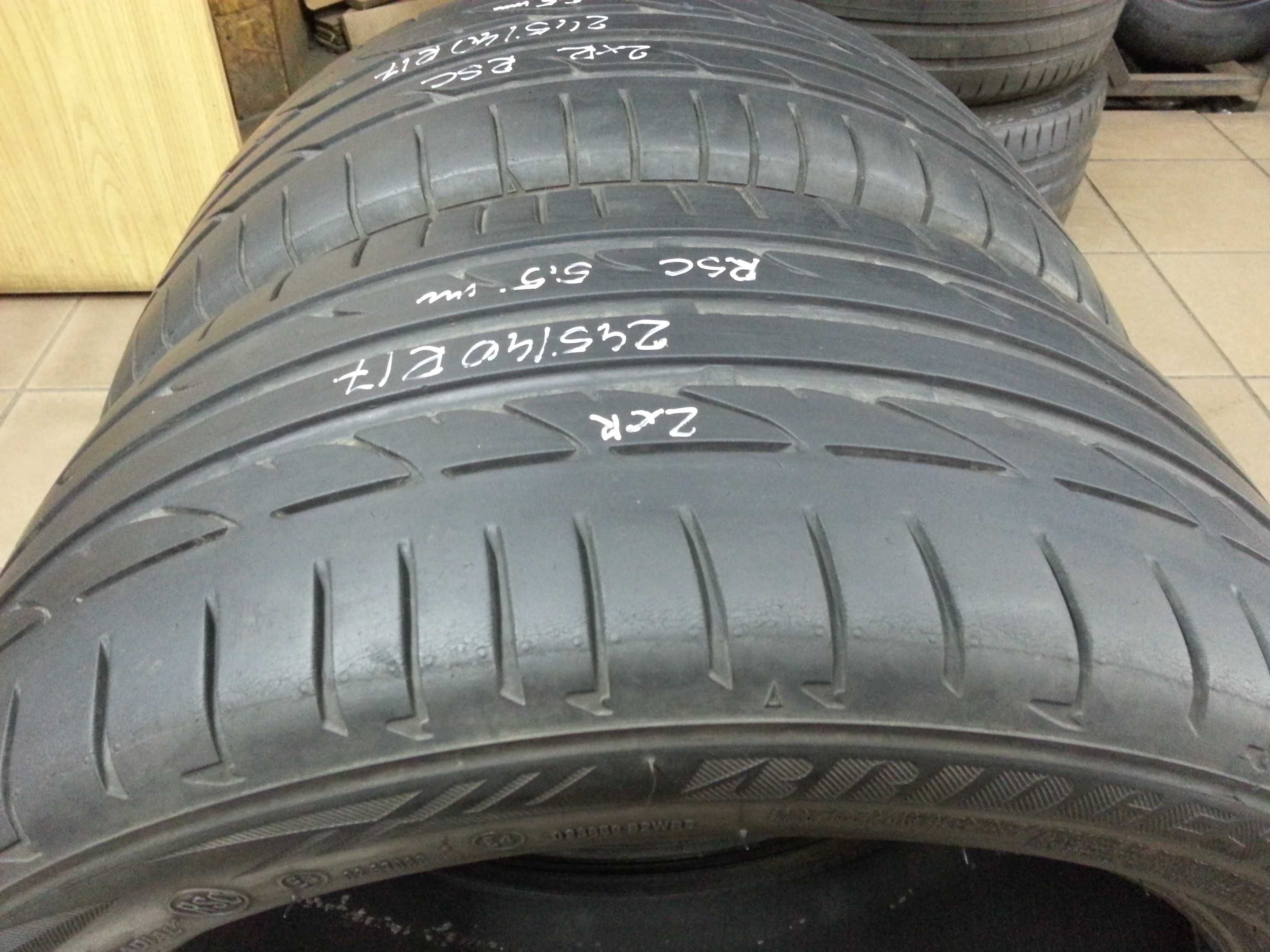 Opony letnie 245/40r17 91W  RSC  RFT * Bridgestone Potenza S001