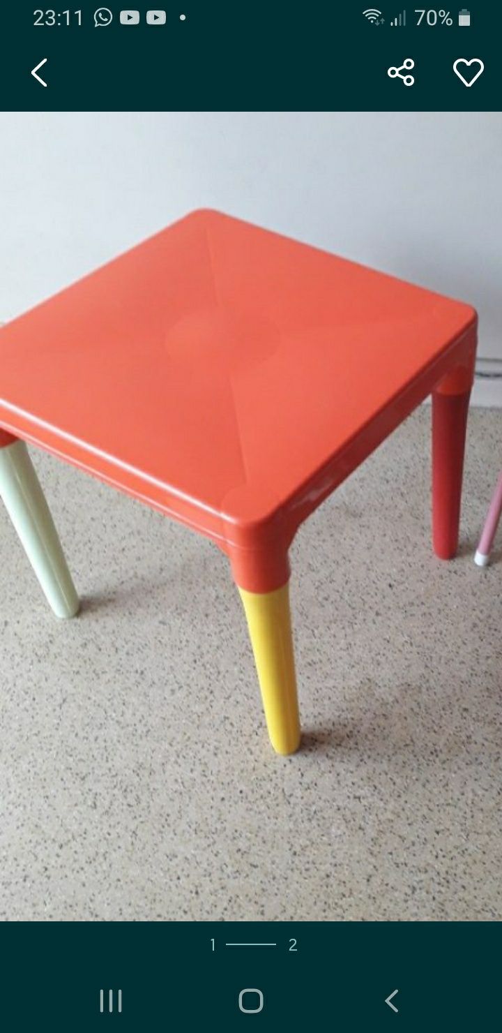 Mesa Multicolor de criança marca joluce