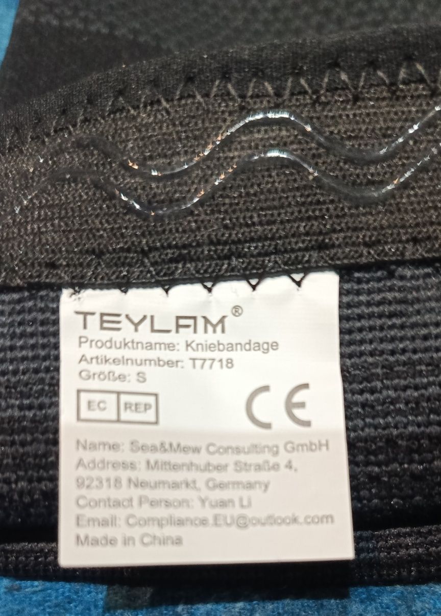 Teylam 2-pak medycznych opasek na kolana dla mężczyzn i kobiet.