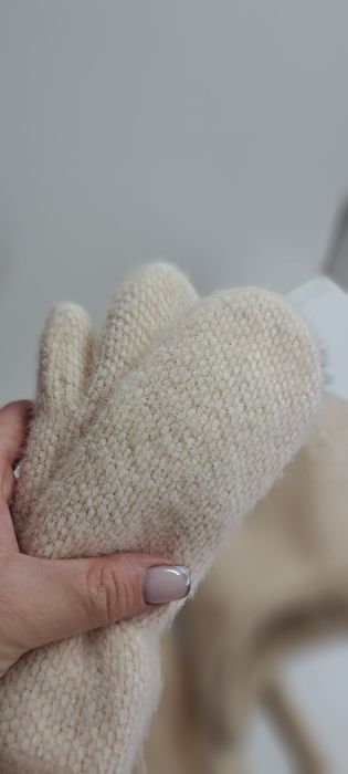 Зимовий дитячий комплект: шапочка, шарф, рукавички