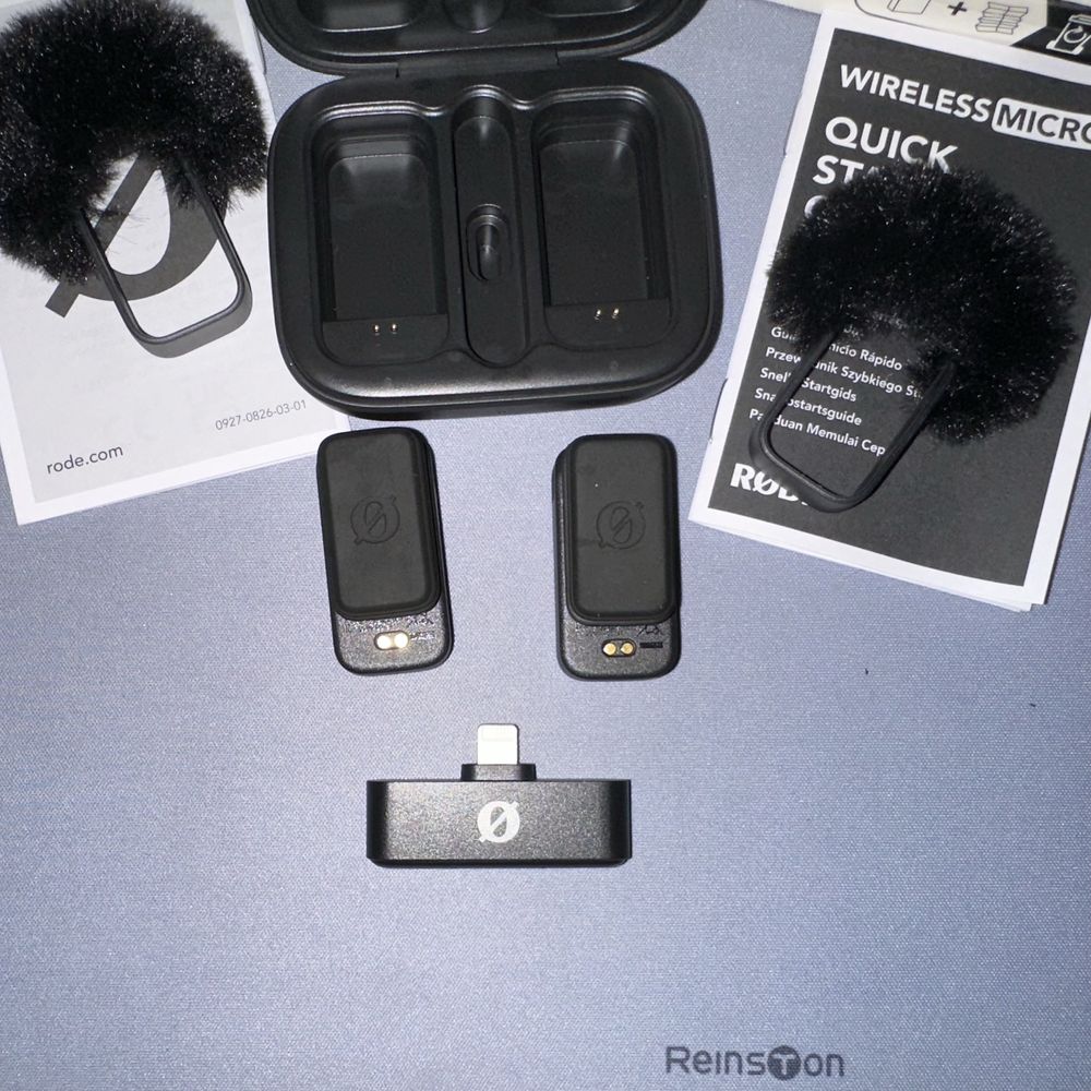 Rode Wireless Micro – mikrofony bezprzewodowe (Lightning)