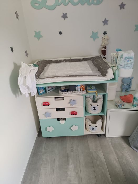 Vendo fraldário de bebe muito top