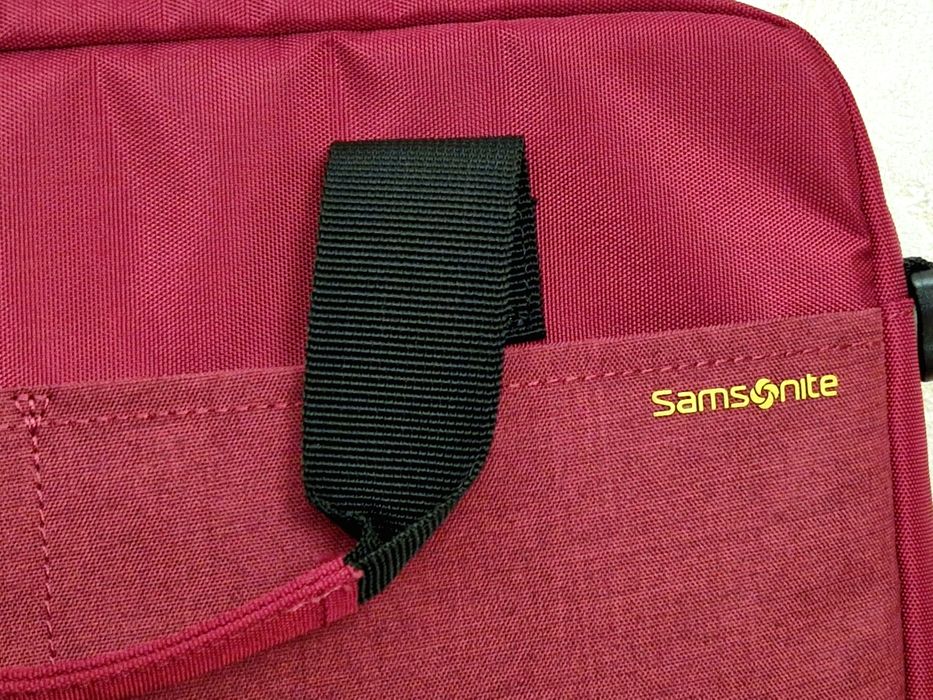 SIDEWAYS  Samsonite torba na laptopa pokrowiec 13.3" 14" bordowa