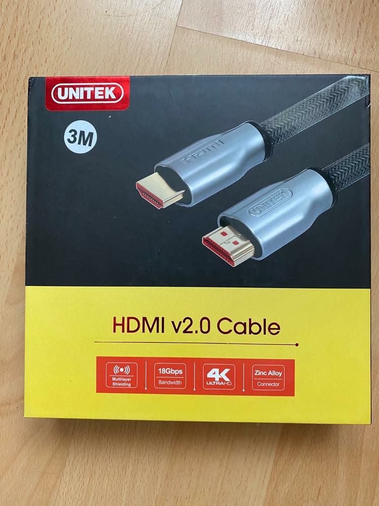 HDMI 2.0 Unitek Lux 18 gb/s oplot 4K