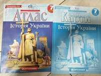 Атлас історія України 7 клас.