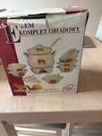 Komplet obiadowy ceramiczny 16 elementów