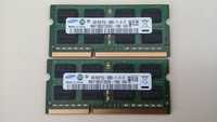 Память SO-DIMM Samsung 2x4 Gb DDR3L 1600 MHz M471B5273CH0-YK0, ПАРА!