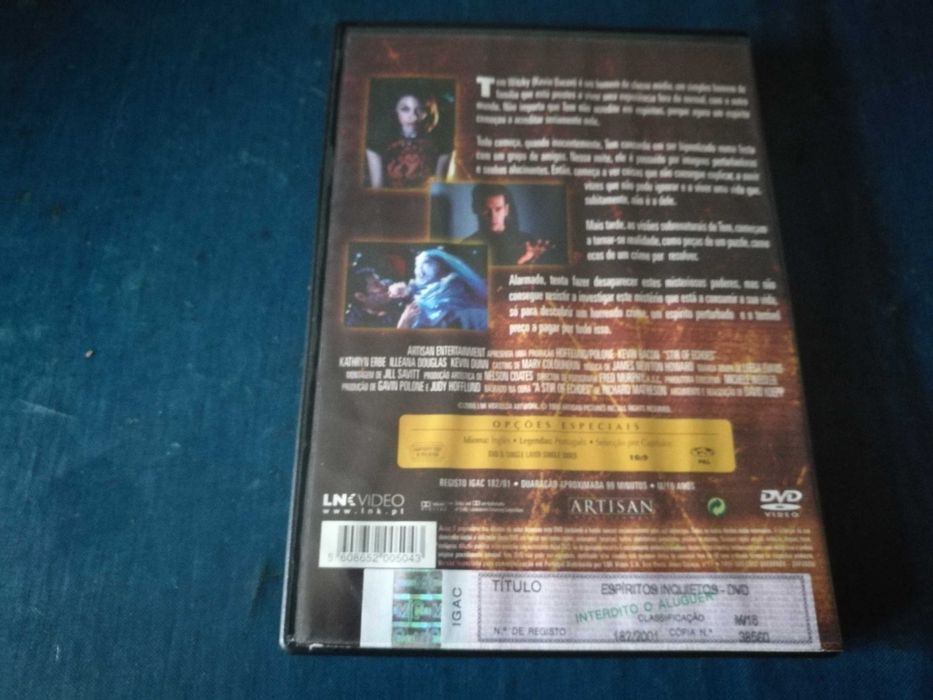 ESPIRITOS INQUIETOS DVD (legendagem em Português)