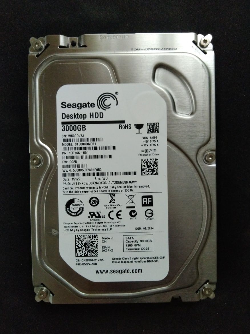 Dysk twardy 3,5 cala Seagate 3TB