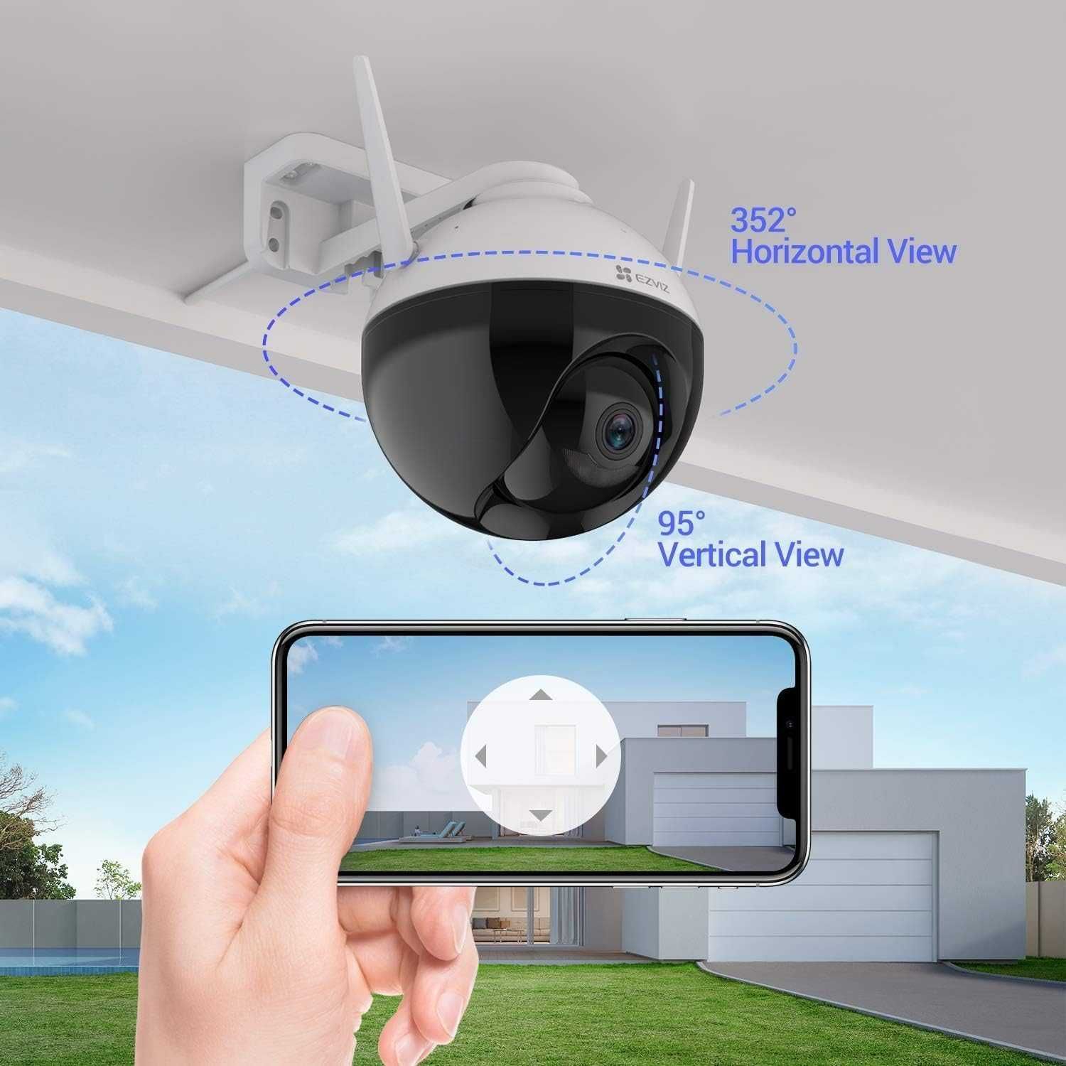 Kamera zewnętrzna obrotowa C8C Lite 1080p Wifi