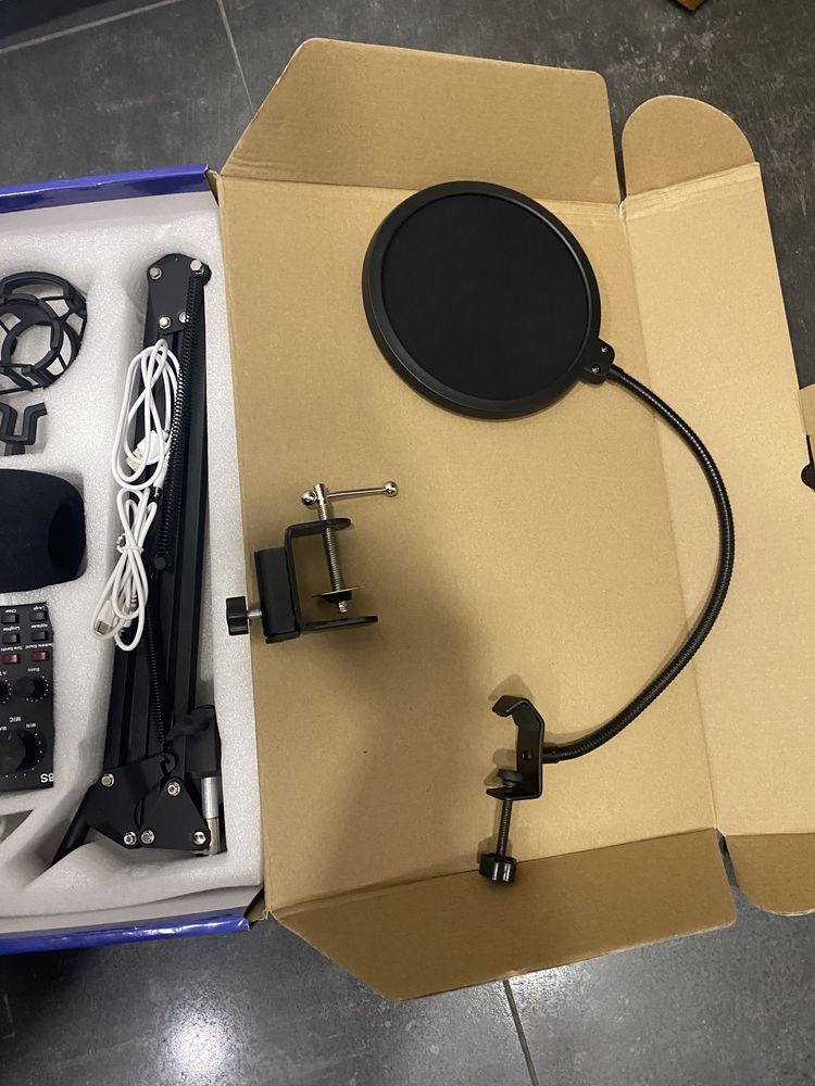 Microfone kit completo