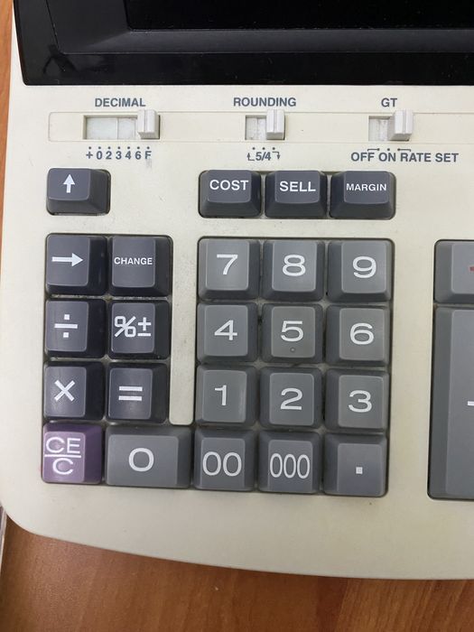 Calculadora de secretaria Canon MP1211-LTS